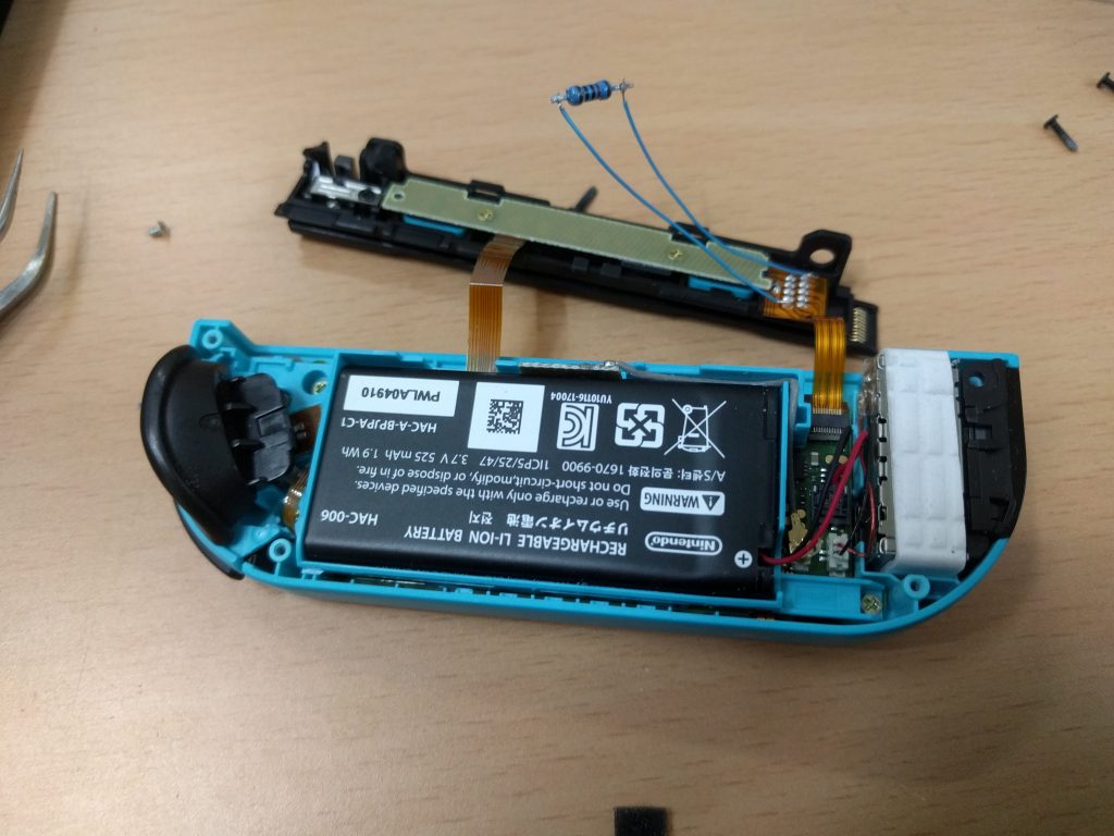 [en] How to modify your Joycon to enter Tegra RCM mode on your Nintendo